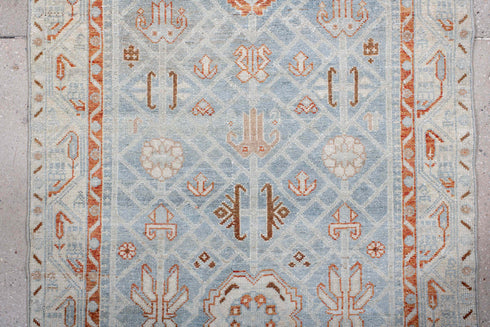 Antique Malayer Runner Rug (3' x 15')